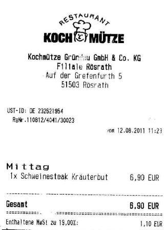 miio Hffner Kochmtze Restaurant